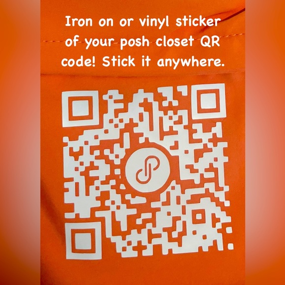 YOURS Office Custom Qr Code Vinyl Sticker Poshmark